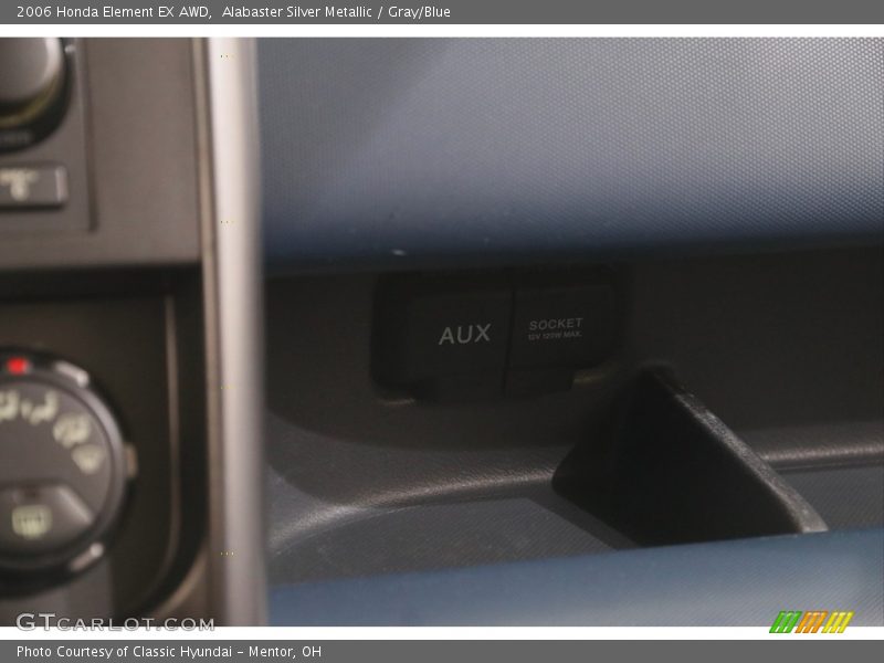 Alabaster Silver Metallic / Gray/Blue 2006 Honda Element EX AWD
