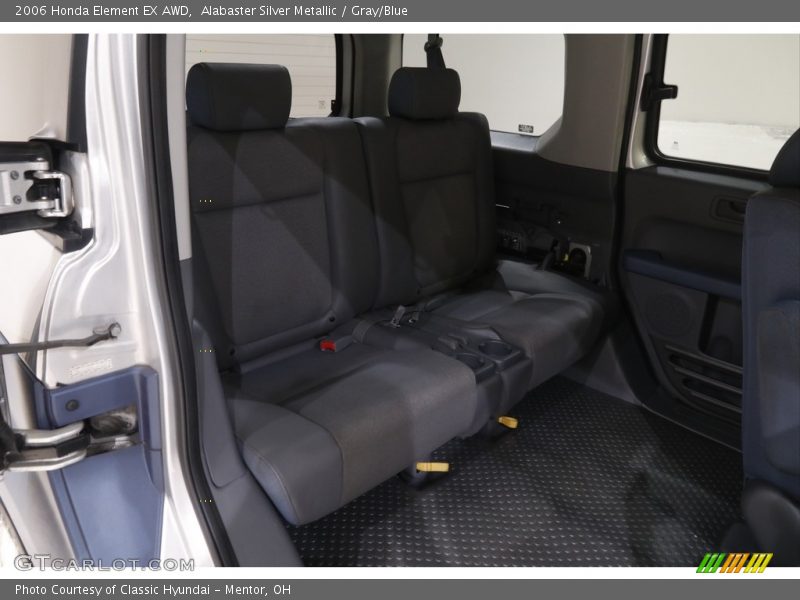 Alabaster Silver Metallic / Gray/Blue 2006 Honda Element EX AWD
