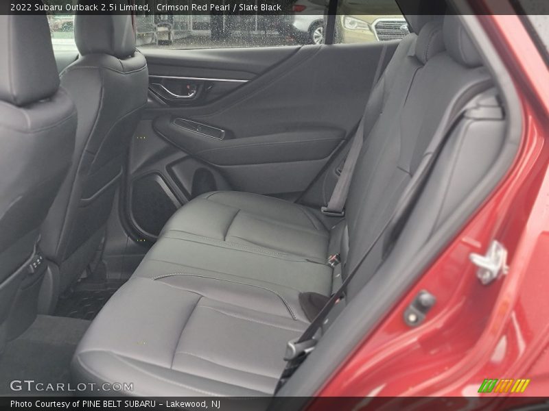 Crimson Red Pearl / Slate Black 2022 Subaru Outback 2.5i Limited