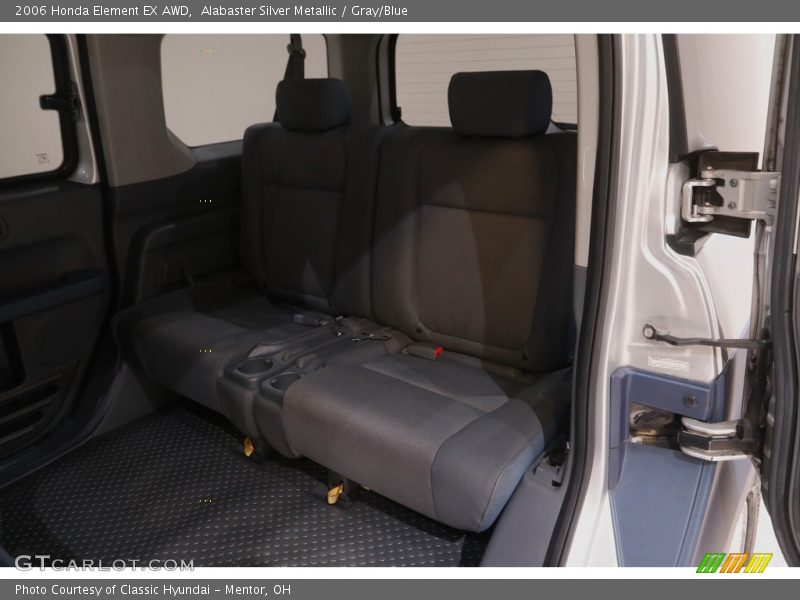 Alabaster Silver Metallic / Gray/Blue 2006 Honda Element EX AWD