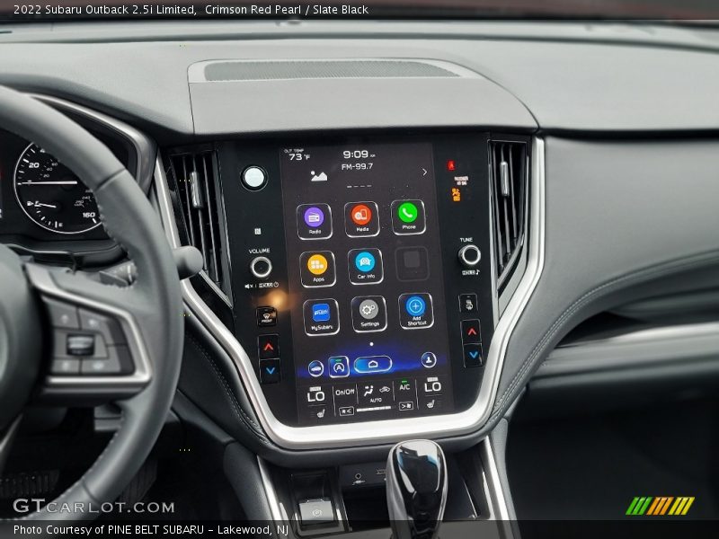 Crimson Red Pearl / Slate Black 2022 Subaru Outback 2.5i Limited