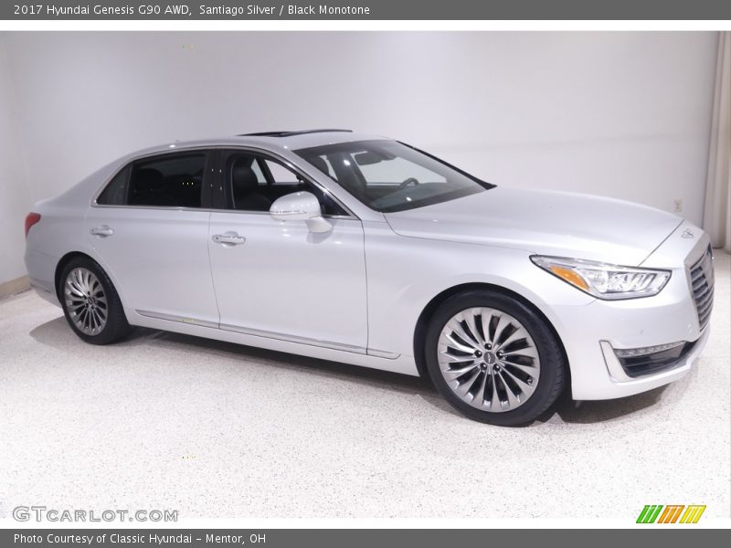  2017 Genesis G90 AWD Santiago Silver
