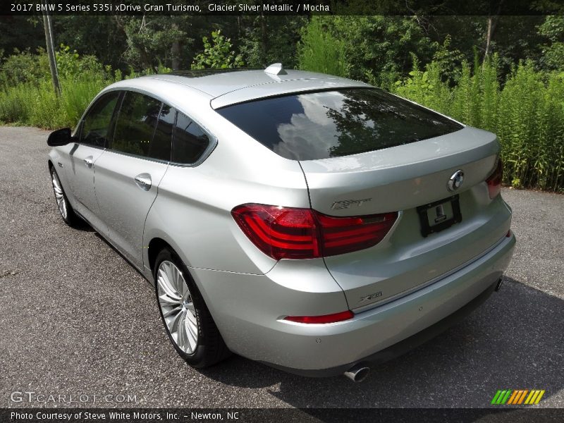 Glacier Silver Metallic / Mocha 2017 BMW 5 Series 535i xDrive Gran Turismo