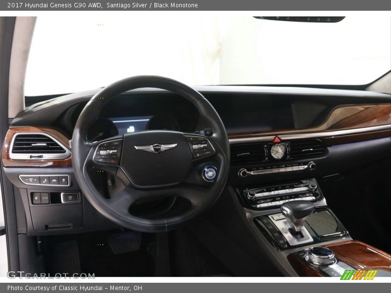 Dashboard of 2017 Genesis G90 AWD