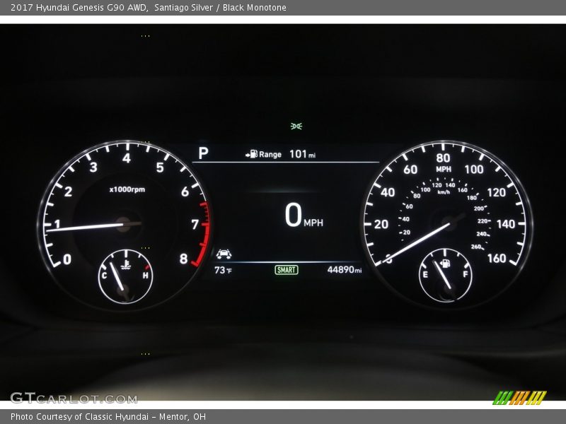  2017 Genesis G90 AWD G90 AWD Gauges