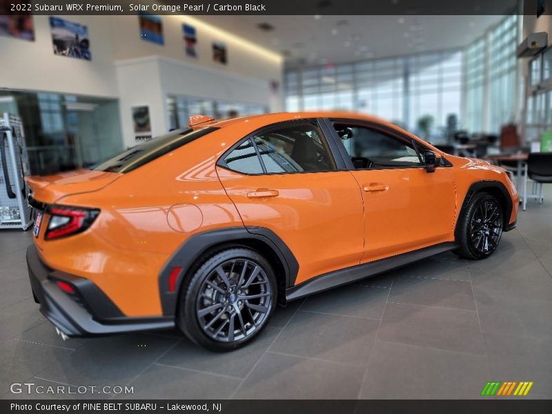  2022 WRX Premium Solar Orange Pearl