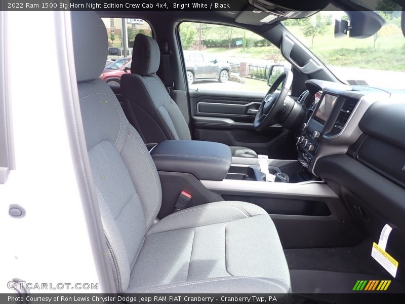 Bright White / Black 2022 Ram 1500 Big Horn Night Edition Crew Cab 4x4