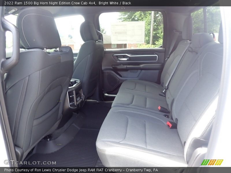 Bright White / Black 2022 Ram 1500 Big Horn Night Edition Crew Cab 4x4