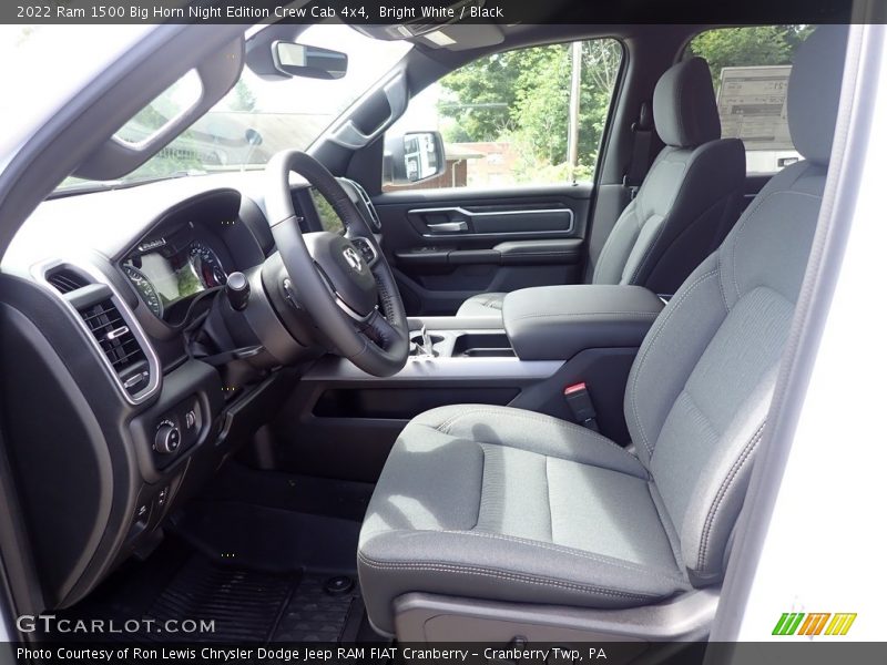 Bright White / Black 2022 Ram 1500 Big Horn Night Edition Crew Cab 4x4