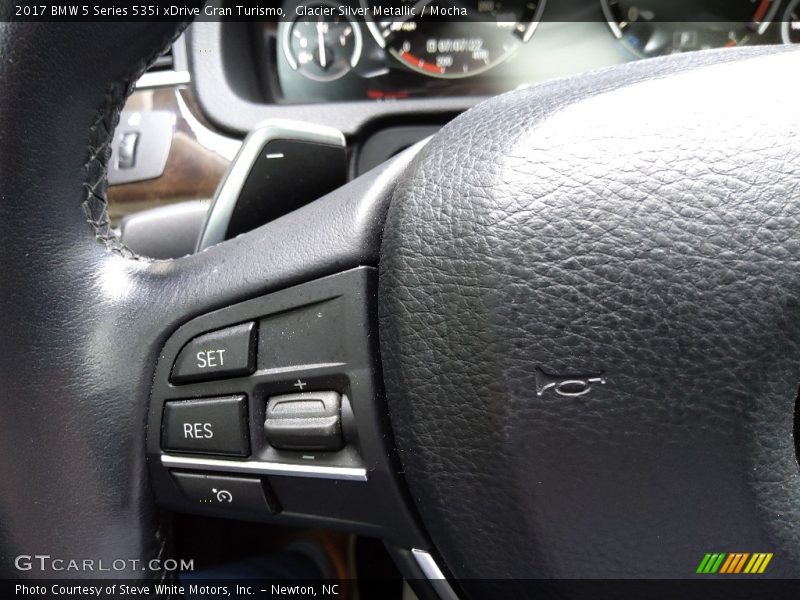 Glacier Silver Metallic / Mocha 2017 BMW 5 Series 535i xDrive Gran Turismo