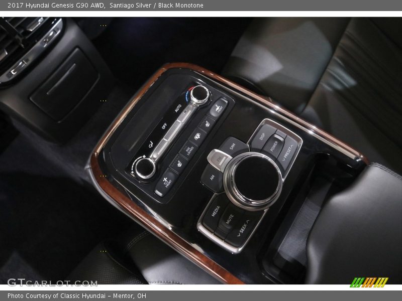 Controls of 2017 Genesis G90 AWD