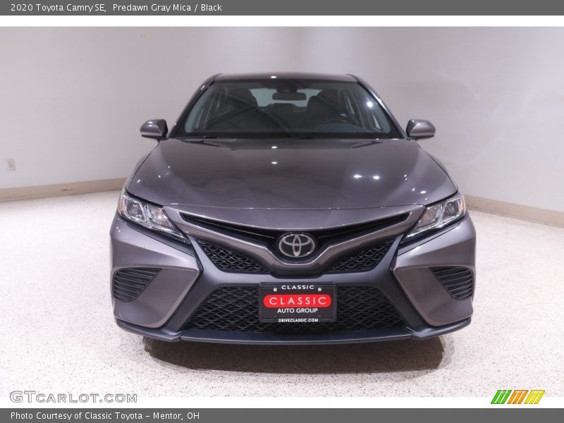 Predawn Gray Mica / Black 2020 Toyota Camry SE