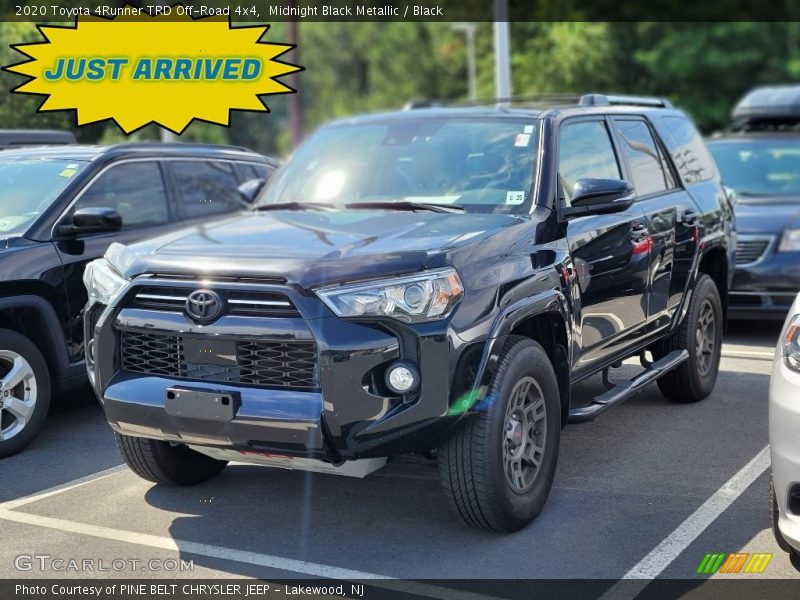 Midnight Black Metallic / Black 2020 Toyota 4Runner TRD Off-Road 4x4