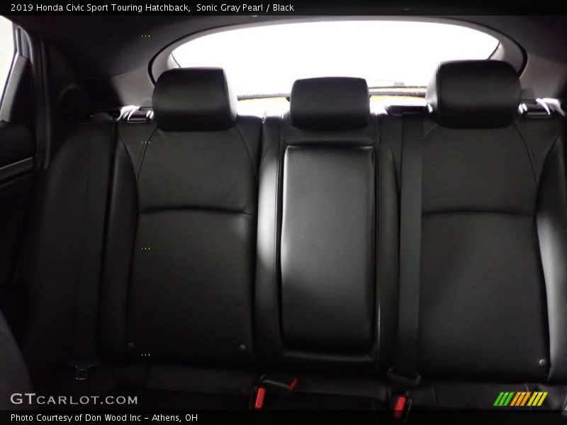 Sonic Gray Pearl / Black 2019 Honda Civic Sport Touring Hatchback