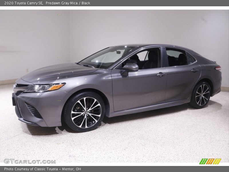 Predawn Gray Mica / Black 2020 Toyota Camry SE