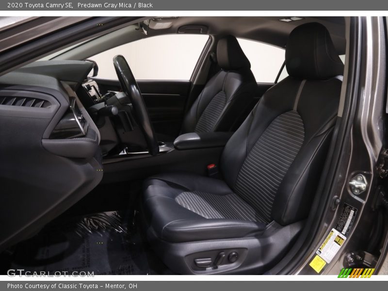 Predawn Gray Mica / Black 2020 Toyota Camry SE