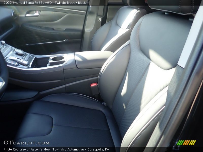 Twilight Black / Black 2022 Hyundai Santa Fe SEL AWD