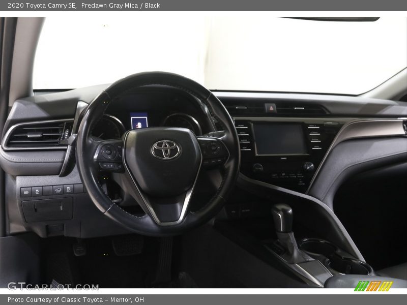 Predawn Gray Mica / Black 2020 Toyota Camry SE