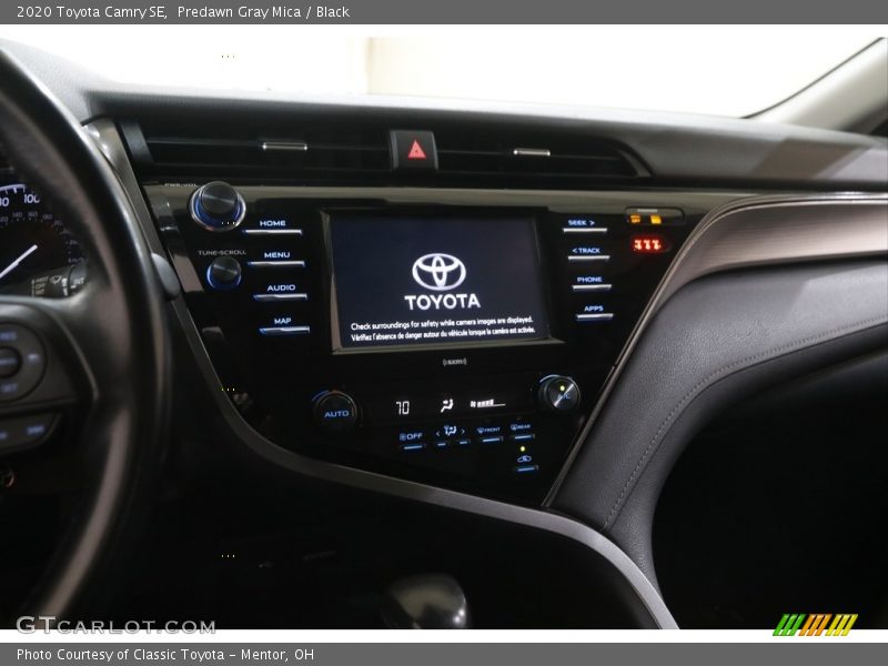 Predawn Gray Mica / Black 2020 Toyota Camry SE