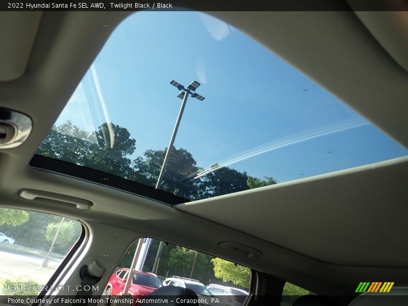 Twilight Black / Black 2022 Hyundai Santa Fe SEL AWD