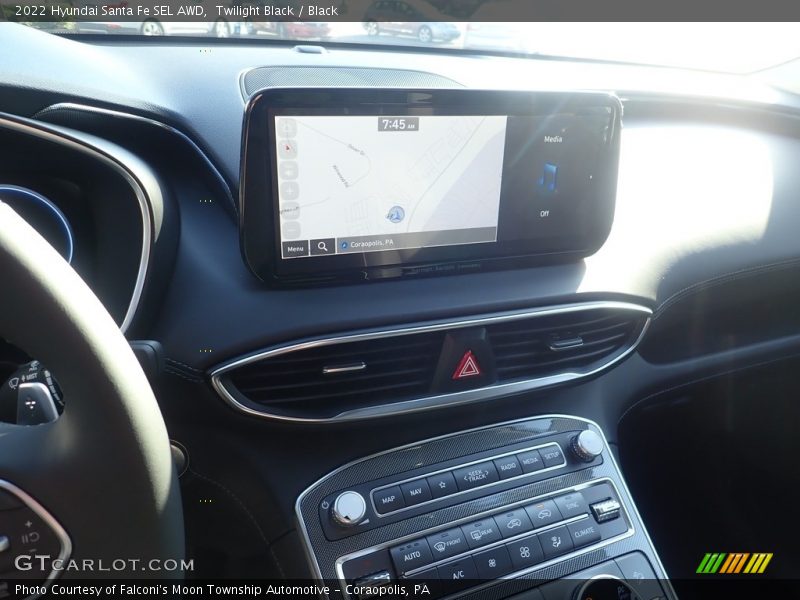 Twilight Black / Black 2022 Hyundai Santa Fe SEL AWD