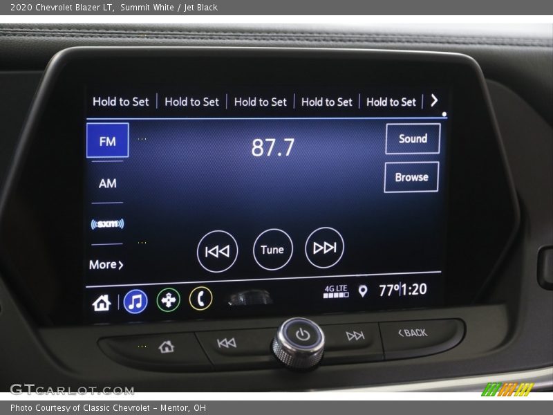 Summit White / Jet Black 2020 Chevrolet Blazer LT