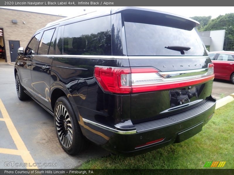 Infinite Black / Alpine 2020 Lincoln Navigator L Black Label 4x4