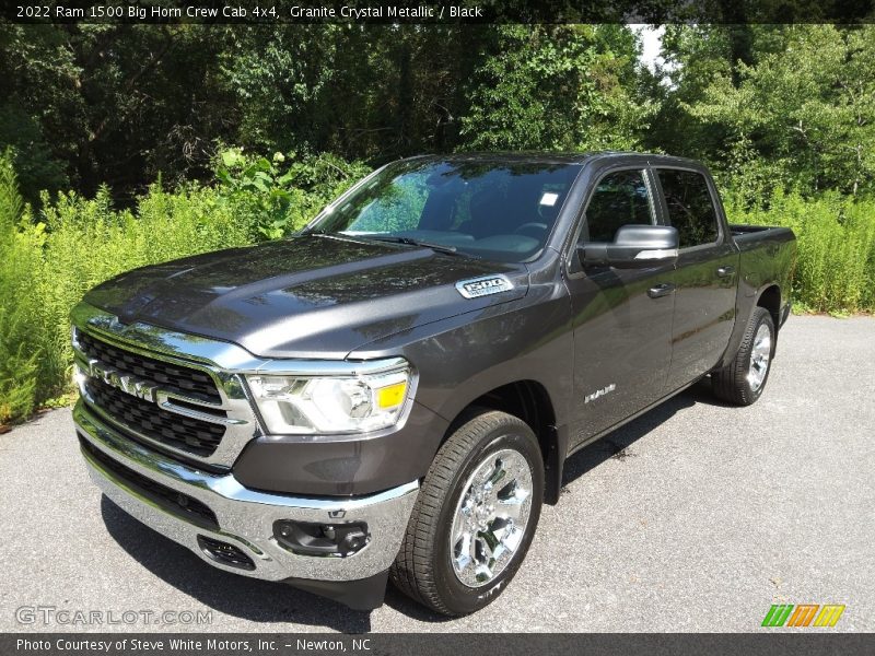 Granite Crystal Metallic / Black 2022 Ram 1500 Big Horn Crew Cab 4x4