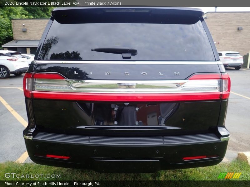 Infinite Black / Alpine 2020 Lincoln Navigator L Black Label 4x4