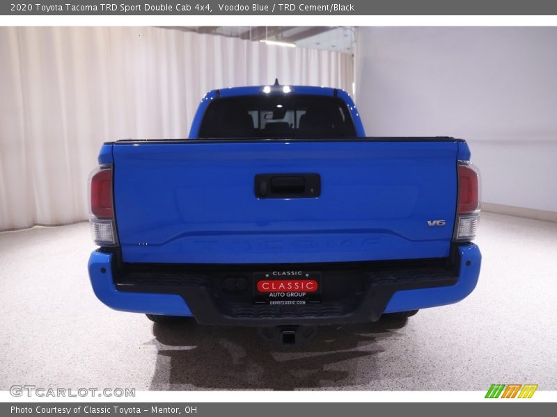 Voodoo Blue / TRD Cement/Black 2020 Toyota Tacoma TRD Sport Double Cab 4x4