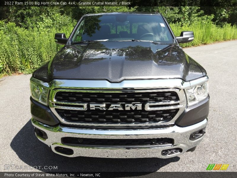 Granite Crystal Metallic / Black 2022 Ram 1500 Big Horn Crew Cab 4x4