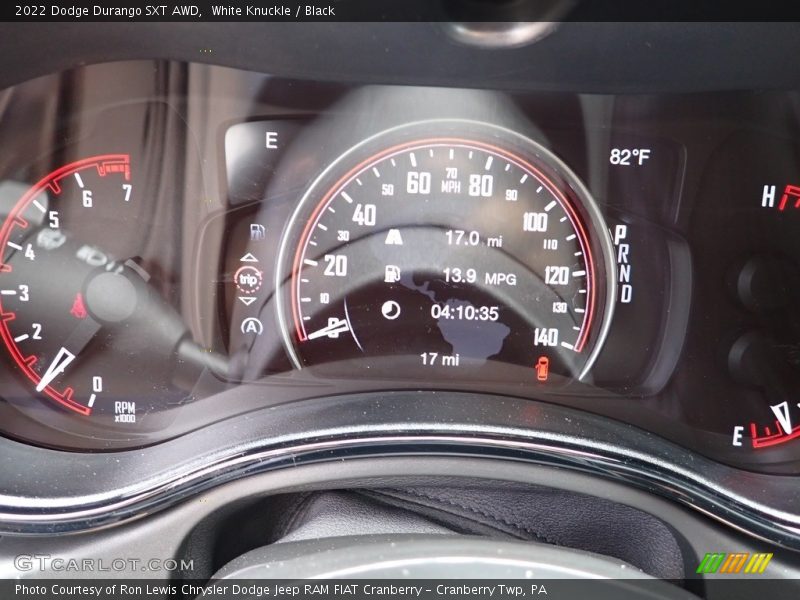 White Knuckle / Black 2022 Dodge Durango SXT AWD