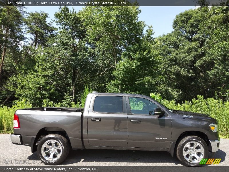 Granite Crystal Metallic / Black 2022 Ram 1500 Big Horn Crew Cab 4x4
