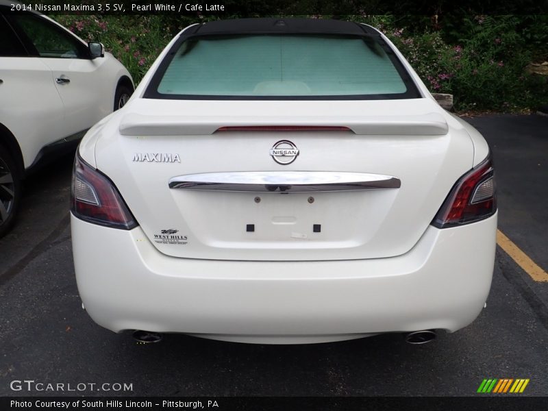Pearl White / Cafe Latte 2014 Nissan Maxima 3.5 SV