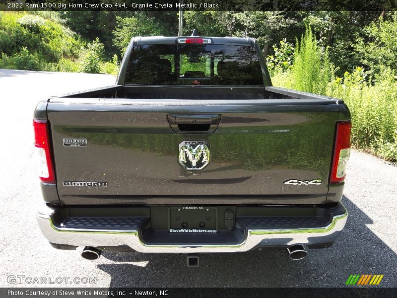 Granite Crystal Metallic / Black 2022 Ram 1500 Big Horn Crew Cab 4x4