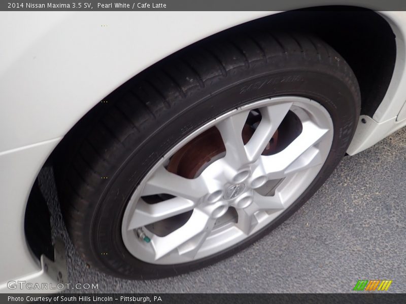 Pearl White / Cafe Latte 2014 Nissan Maxima 3.5 SV