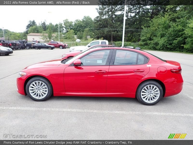  2022 Giulia Sprint AWD Alfa Rosso (Red)