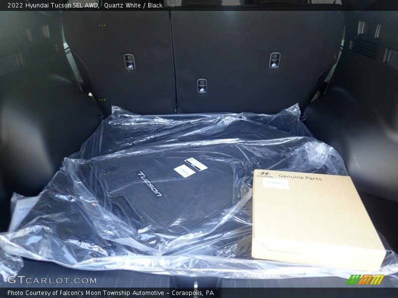 Quartz White / Black 2022 Hyundai Tucson SEL AWD