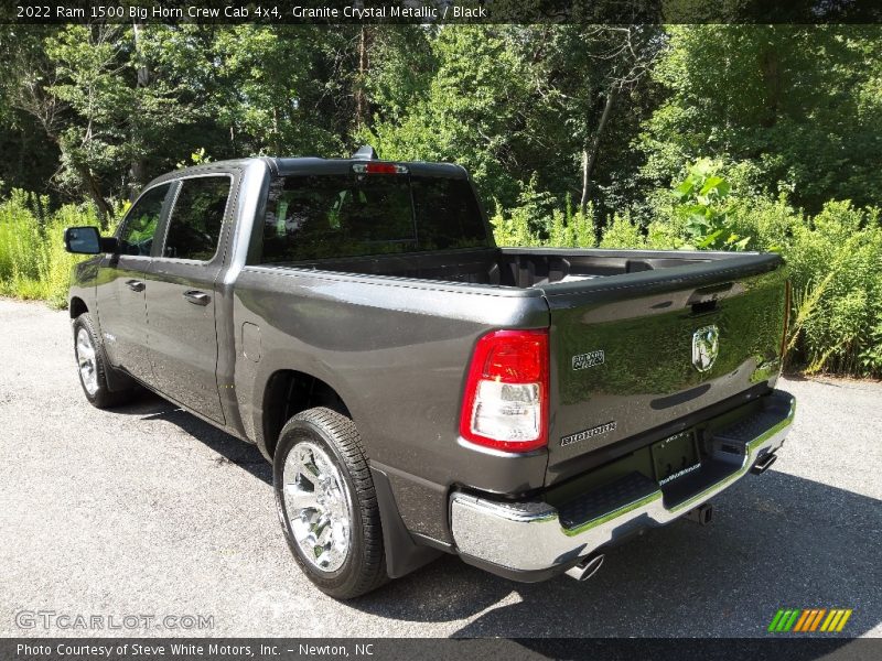 Granite Crystal Metallic / Black 2022 Ram 1500 Big Horn Crew Cab 4x4