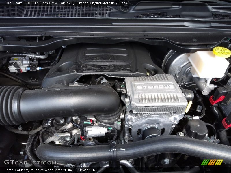 Granite Crystal Metallic / Black 2022 Ram 1500 Big Horn Crew Cab 4x4