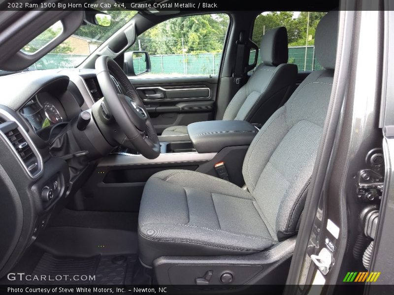 Granite Crystal Metallic / Black 2022 Ram 1500 Big Horn Crew Cab 4x4