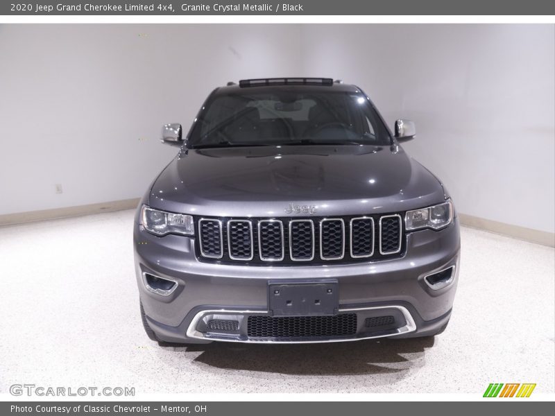 Granite Crystal Metallic / Black 2020 Jeep Grand Cherokee Limited 4x4