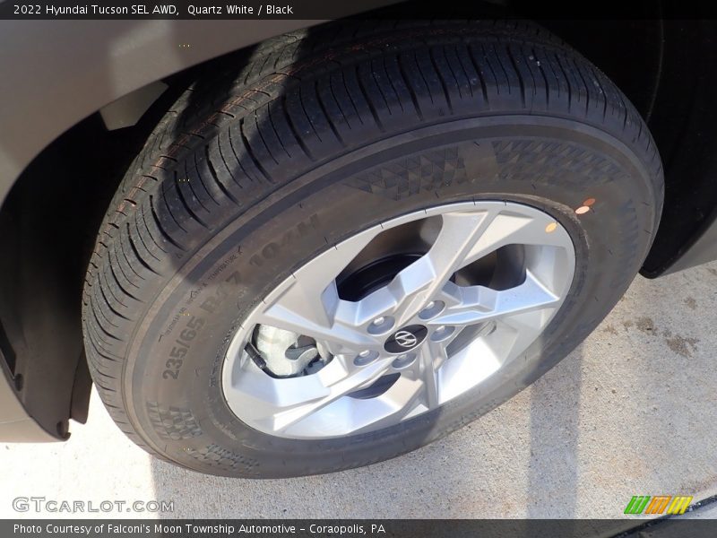 Quartz White / Black 2022 Hyundai Tucson SEL AWD