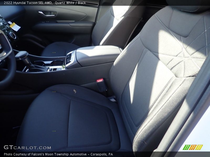 Quartz White / Black 2022 Hyundai Tucson SEL AWD