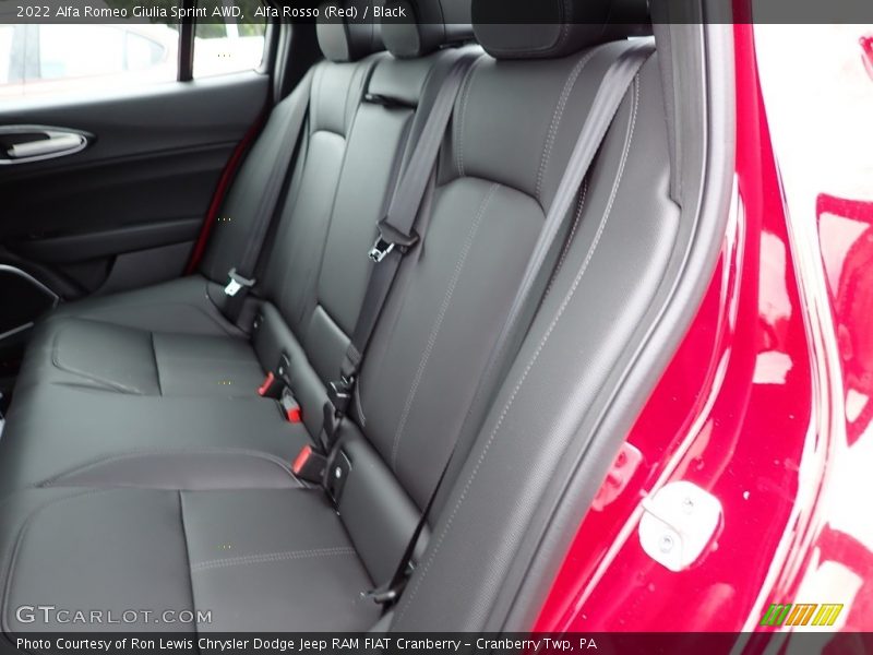Alfa Rosso (Red) / Black 2022 Alfa Romeo Giulia Sprint AWD