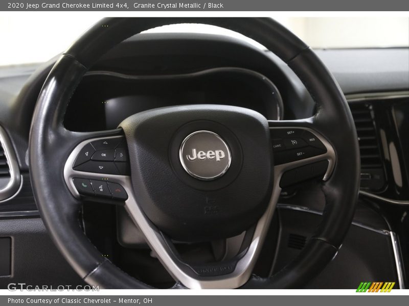 Granite Crystal Metallic / Black 2020 Jeep Grand Cherokee Limited 4x4
