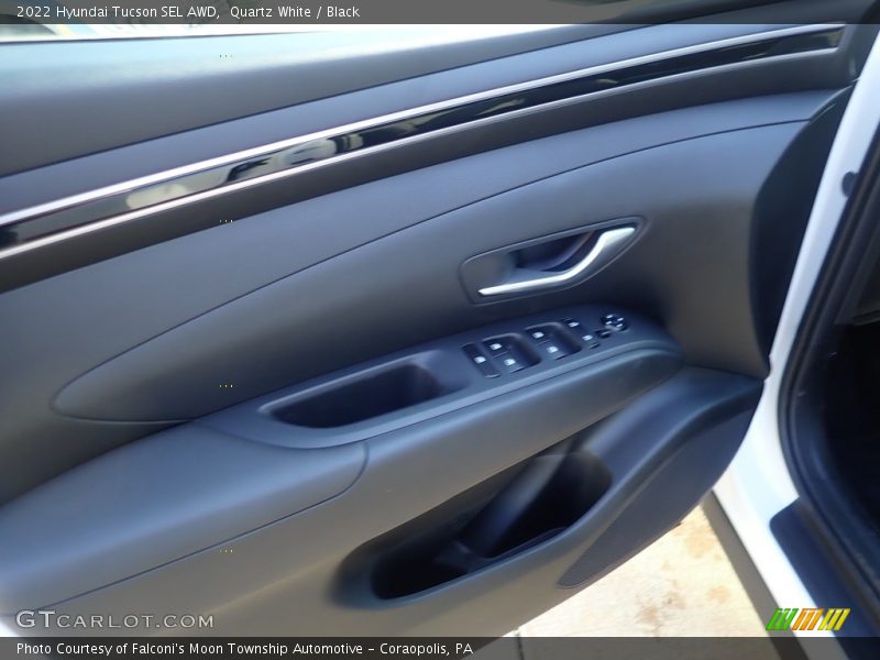 Quartz White / Black 2022 Hyundai Tucson SEL AWD