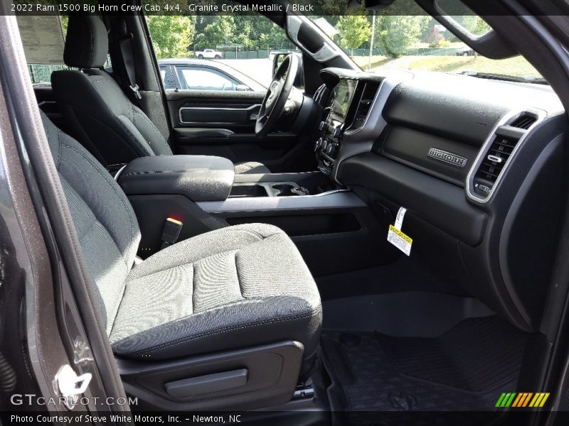 Granite Crystal Metallic / Black 2022 Ram 1500 Big Horn Crew Cab 4x4