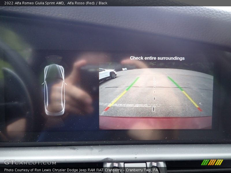 Alfa Rosso (Red) / Black 2022 Alfa Romeo Giulia Sprint AWD
