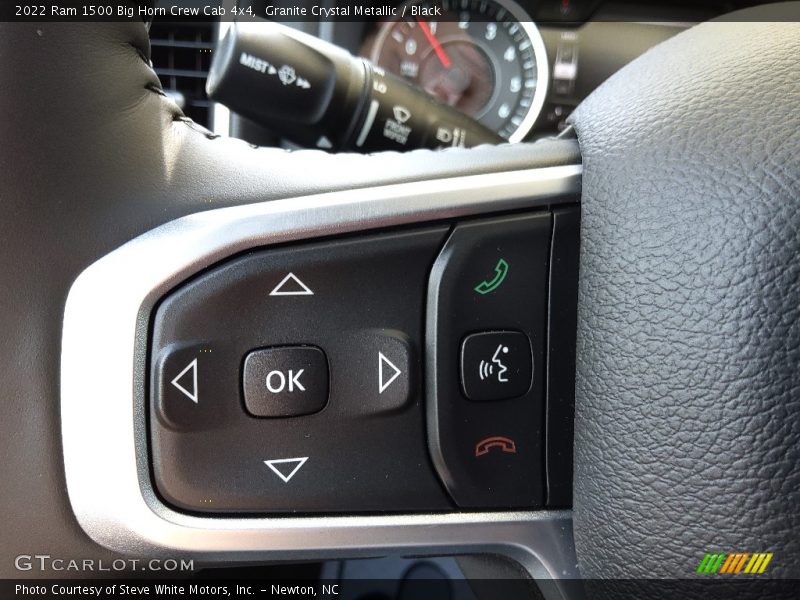 Granite Crystal Metallic / Black 2022 Ram 1500 Big Horn Crew Cab 4x4